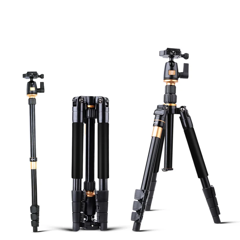 Camera Tripod QZSD Q555 Aluminium Alloy Camera Video Monopod Professional Extendable Tripod With Quick Release Plate Stand
Camera Tripod QZSD Q555 Aluminium Alloy Camera Video Monopod Professional Extendable Tripod With Quick Release Plate Stand