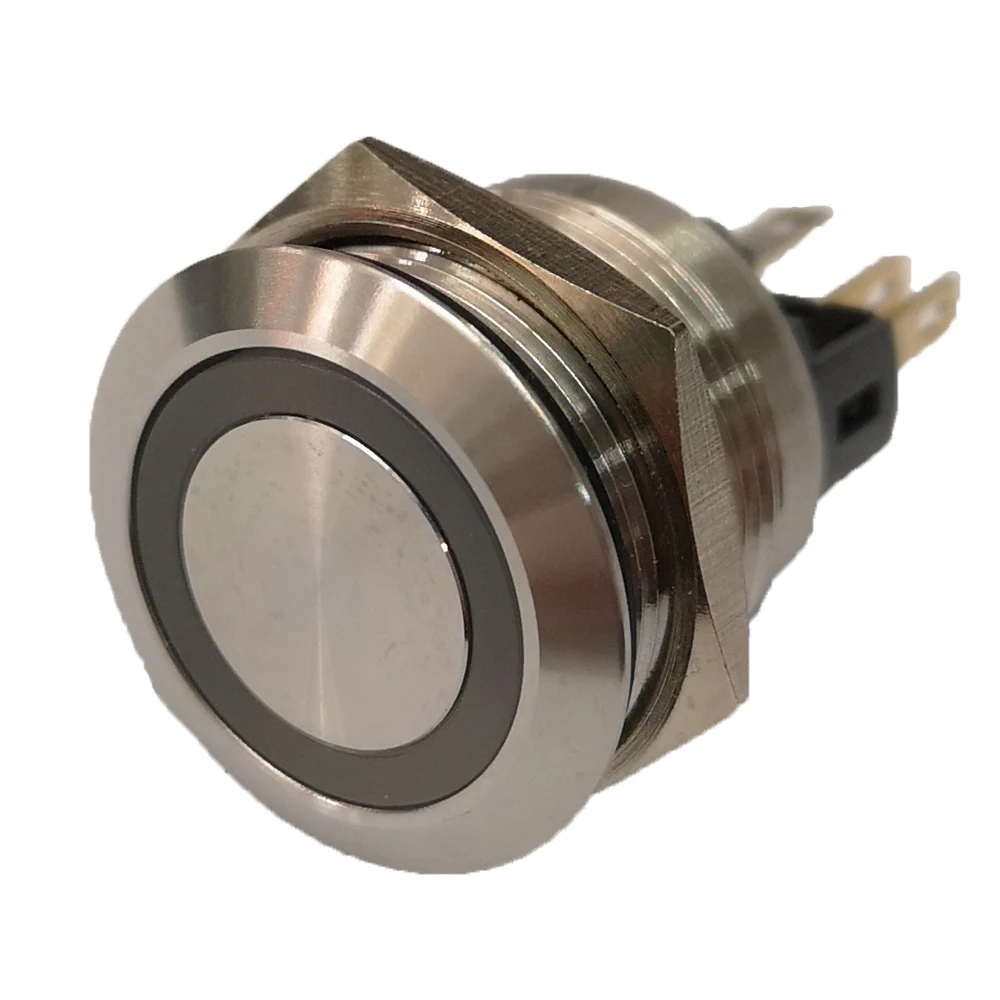 25mm Waterproof 6V,12V,24V,110V,220V Self-Return Momentary PushButton Electric Switch
25mm Waterproof 6V,12V,24V,110V,220V Self-Return Momentary PushButton Electric Switch