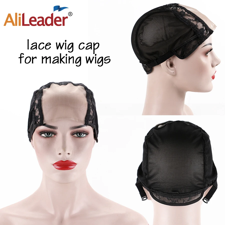 Alileader Human Hair Wig Cap Hot Selling Swiss Lace Material For Wigs Adjustable U Part Wig Cap 5 PCS/Pack Hair Weave Cap 4 Size
Alileader Human Hair Wig Cap Hot Selling Swiss Lace Material For Wigs Adjustable U Part Wig Cap 5 PCS/Pack Hair Weave Cap 4 Size