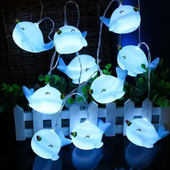1.5M 10LEDs Whale Shape String Light Indoor Outdoor Xmas Wedding Party Fairy Light 
1.5M 10LEDs Whale Shape String Light Indoor Outdoor Xmas Wedding Party Fairy Light
