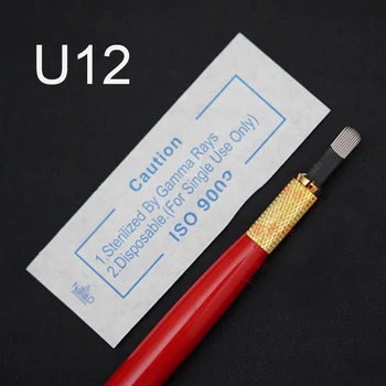 50/200/500 pcs Black Flex 12 u Tebori Microblading needles Permanent Makeup Tattoo Needle 12 Flex U Shape Blades for Eyebrow
50/200/500 pcs Black Flex 12 u Tebori Microblading needles Permanent Makeup Tattoo Needle 12 Flex U Shape Blades for Eyebrow