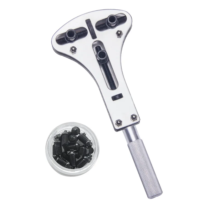 Universal opener three-jaw open disassembly watch open back cover change battery opener repair watch tool
Universal opener three-jaw open disassembly watch open back cover change battery opener repair watch tool