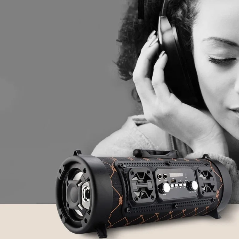 Portable Bluetooth Speakers Outdoor 3D Noiseless Sound System Rechargeable Wireless Built-in FM Radio Support AUX/USB/TF Card!
Portable Bluetooth Speakers Outdoor 3D Noiseless Sound System Rechargeable Wireless Built-in FM Radio Support AUX/USB/TF Card!