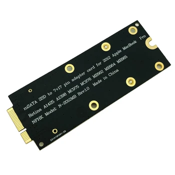 Mini MSATA Adapter SSD to for 2012 Macbook Pro Retina A1398 MC975 MC976 18+8 #81683
Mini MSATA Adapter SSD to for 2012 Macbook Pro Retina A1398 MC975 MC976 18+8 #81683