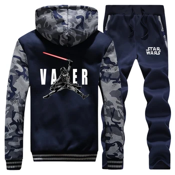 Funny Star Wars Darth Vader Air Jumping Camo Fleece Sweatshirt Hoodie Pants 2pcs Sets Men Hip Hop Sportswear Harajuku Streetwear
Funny Star Wars Darth Vader Air Jumping Camo Fleece Sweatshirt Hoodie Pants 2pcs Sets Men Hip Hop Sportswear Harajuku Streetwear