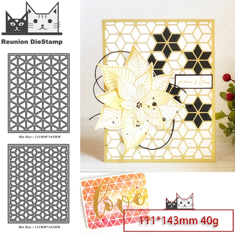 Reunion New Design Craft Metal Die Cuts Background frame Cutting Die Scrapbooking Album DIY Paper Card Embossing Stencils
Reunion New Design Craft Metal Die Cuts Background frame Cutting Die Scrapbooking Album DIY Paper Card Embossing Stencils