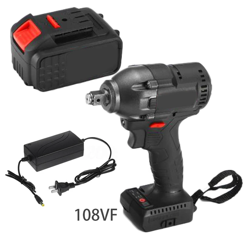 330nm Electric Impact Wrench Wireless Brushless Motor Rechargeable with Battery 20-21v 16800mah 4.1*2.9*9.4 ''
330nm Electric Impact Wrench Wireless Brushless Motor Rechargeable with Battery 20-21v 16800mah 4.1*2.9*9.4 ''