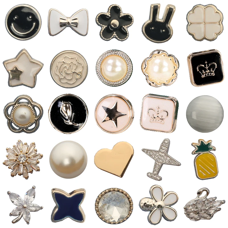 Pearl Rhinestone Button Prevent Accidental Exposure Buttons Brooch Pins Badge Cufflinks Button For Clothes Decor Anti-Exposure
Pearl Rhinestone Button Prevent Accidental Exposure Buttons Brooch Pins Badge Cufflinks Button For Clothes Decor Anti-Exposure