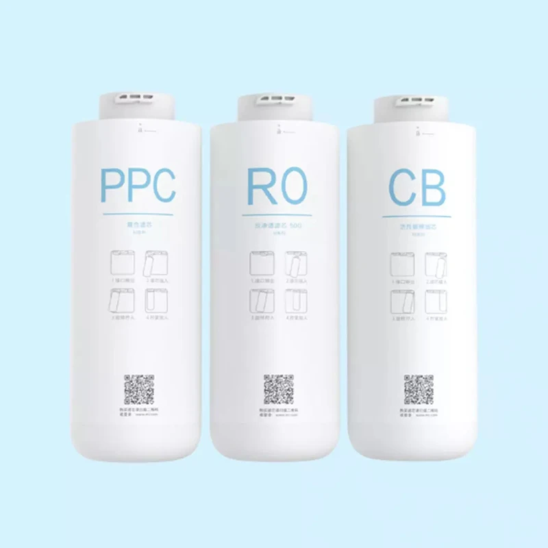 Xiaomi Mijia water purifier M series PPC composite filter CB activated carbon filter RO reverse osmosis filter element (50G)
Xiaomi Mijia water purifier M series PPC composite filter CB activated carbon filter RO reverse osmosis filter element (50G)