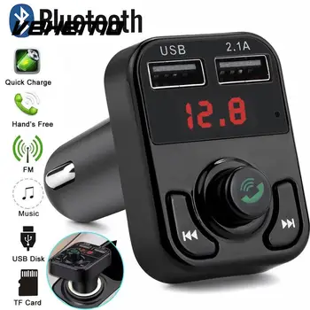 Universal Car FM Transmitter FM Adapter Bluetooth FM Transmitter for Handfree Voltage Detection AUX Stereo for MP3
Universal Car FM Transmitter FM Adapter Bluetooth FM Transmitter for Handfree Voltage Detection AUX Stereo for MP3