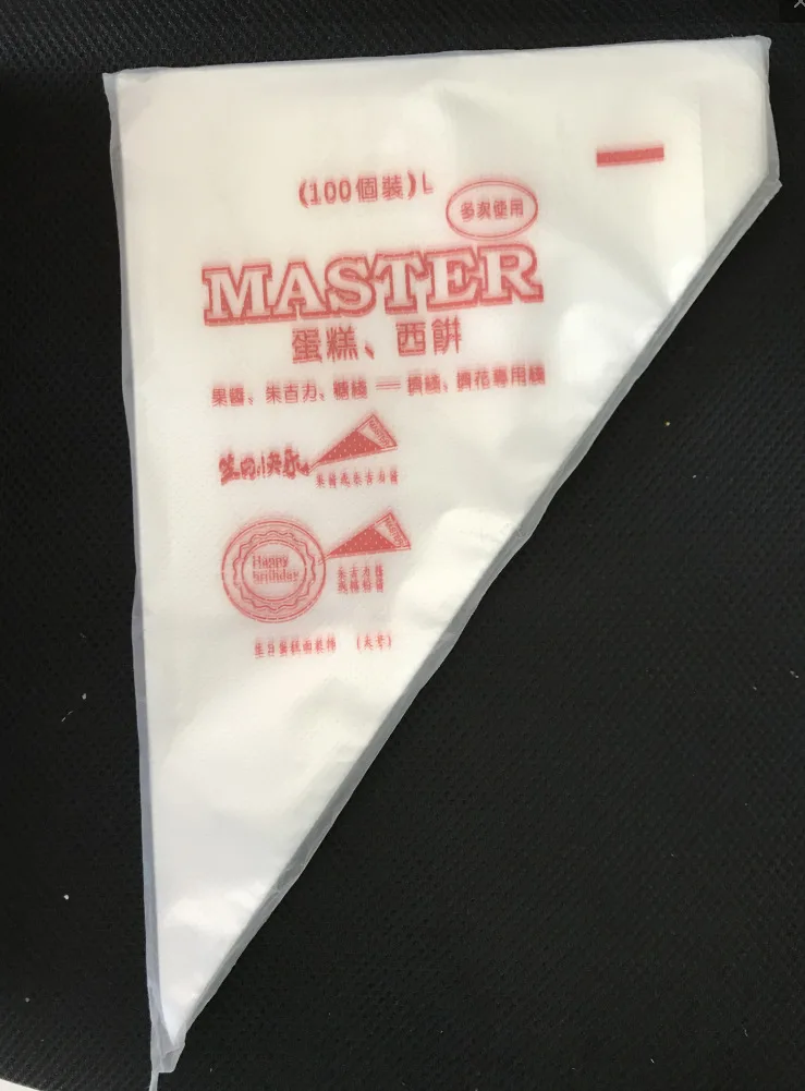 Baking Tool Large Size Disposable Pastry Bag Cookie Biscuit Decorating Pastry Bag a Bag about 100
Baking Tool Large Size Disposable Pastry Bag Cookie Biscuit Decorating Pastry Bag a Bag about 100