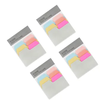 4pcs Index Note Paper Self-Adhesive Colored Sticky Paper Bookmark Notes Memo Pads Index Paper Stickers Tabs
4pcs Index Note Paper Self-Adhesive Colored Sticky Paper Bookmark Notes Memo Pads Index Paper Stickers Tabs