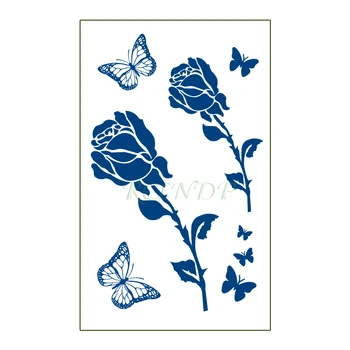 Waterproof Temporary Juice Tattoo Sticker Rose Butterfly Lasting Tattoos Flash Tatoo Fake Tatto Art for Men Women
Waterproof Temporary Juice Tattoo Sticker Rose Butterfly Lasting Tattoos Flash Tatoo Fake Tatto Art for Men Women