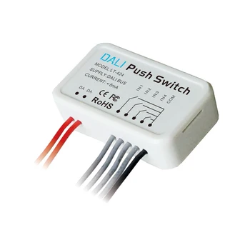 New DALI Push Switch LT-424 6 in 1 function Low Voltage Operation On/Off Switch LED DALI Switch Controller
New DALI Push Switch LT-424 6 in 1 function Low Voltage Operation On/Off Switch LED DALI Switch Controller