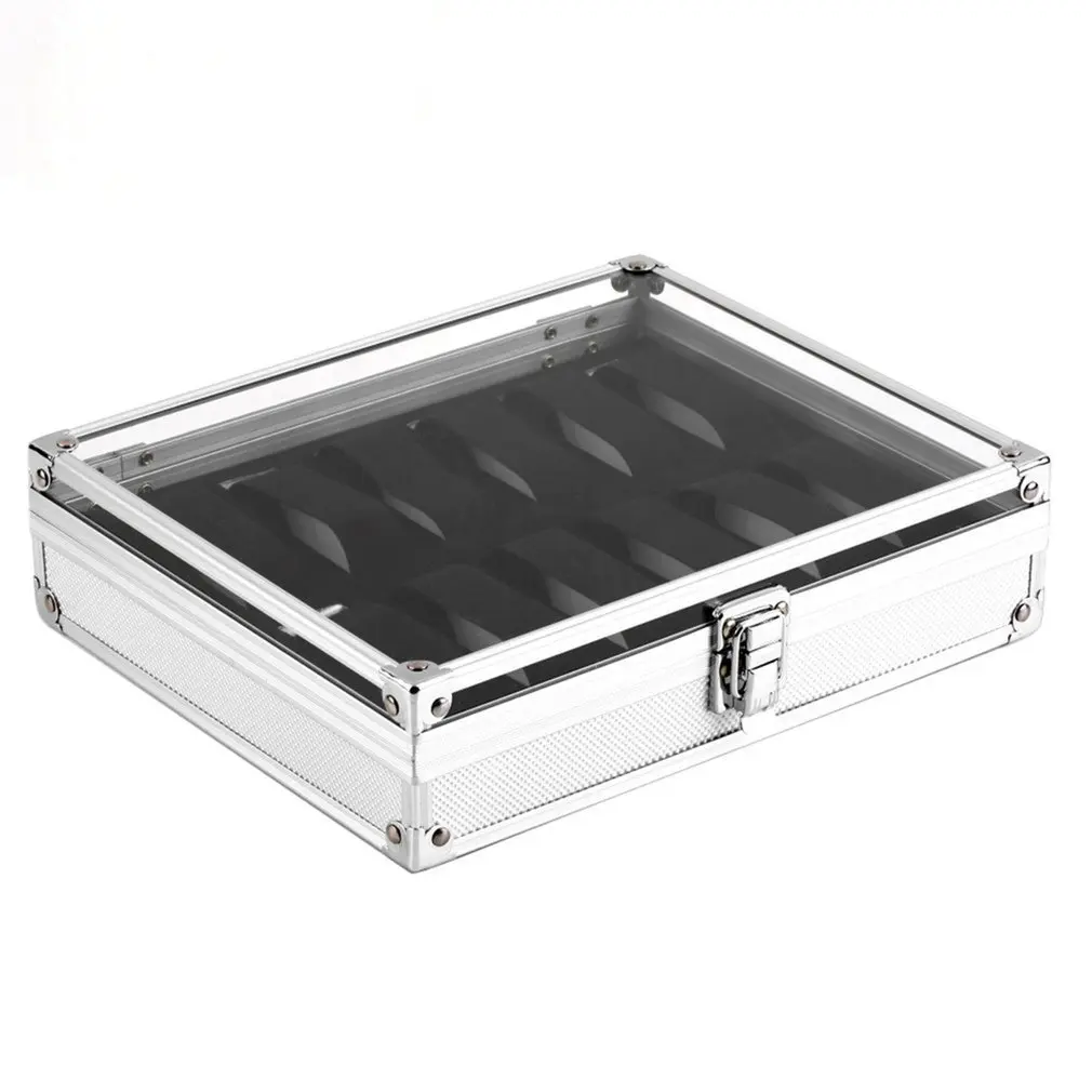 1pcs12 Grid Leather Watches Display Show Storage Box Case Slots Jewelry Collection Storage Holder Organizer Holder Aluum Square
1pcs12 Grid Leather Watches Display Show Storage Box Case Slots Jewelry Collection Storage Holder Organizer Holder Aluum Square