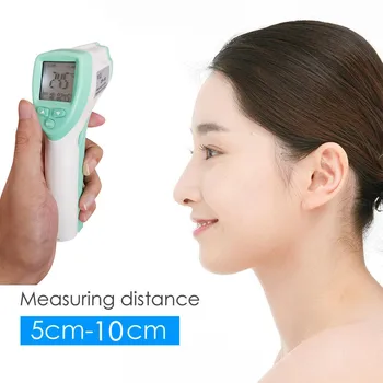 Non-Contact Forehead Thermometer Digital Infrared Body Temporal Child Adult Body Digital LCD Thermometer Temperature Measurement
Non-Contact Forehead Thermometer Digital Infrared Body Temporal Child Adult Body Digital LCD Thermometer Temperature Measurement