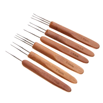 1pc Dreadlock Needle Tool For Braid Craft Smooth Touch Steel Dreadlock Hooks Double Triple Needles 0.5Mm 0.75Mm
1pc Dreadlock Needle Tool For Braid Craft Smooth Touch Steel Dreadlock Hooks Double Triple Needles 0.5Mm 0.75Mm