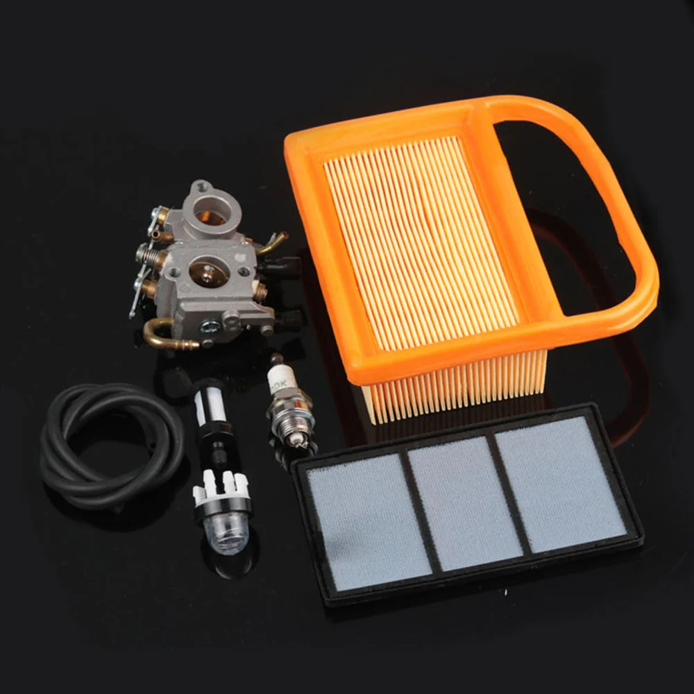 Carburetor Spark Plug Air Filter Fuel Line Primer Bulb Kit For Stihl TS410 TS420
Carburetor Spark Plug Air Filter Fuel Line Primer Bulb Kit For Stihl TS410 TS420