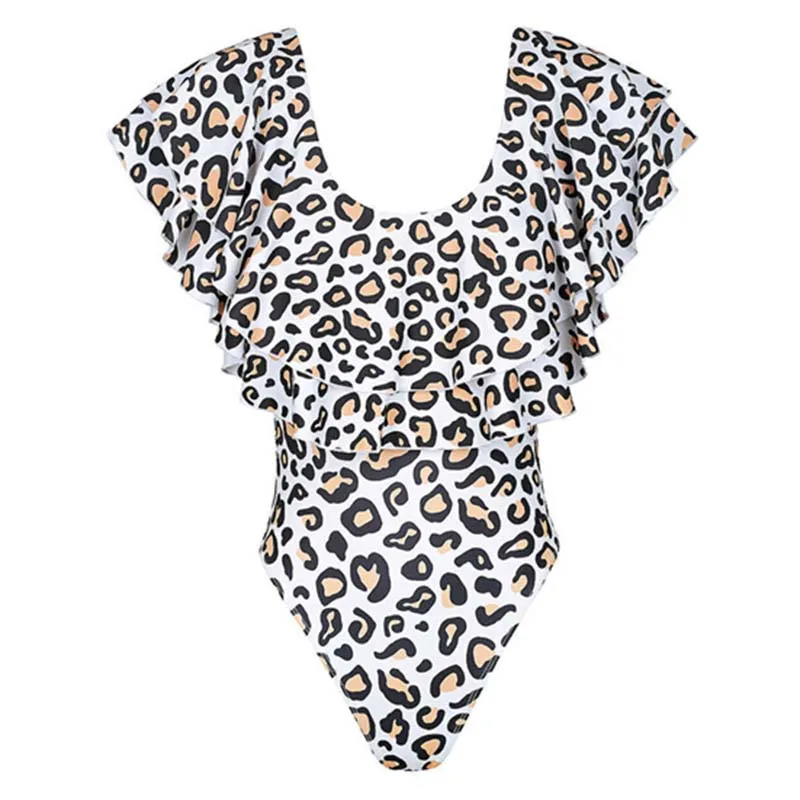 Summer Mother One Piece Bikini Off Shoulder Tiered Ruffles Flounce Monokini Retro Boho Leopard Printed Swimsuit
Summer Mother One Piece Bikini Off Shoulder Tiered Ruffles Flounce Monokini Retro Boho Leopard Printed Swimsuit