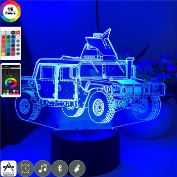 Smart Phone Contro 3D Lamp Armored Vehicles Game Best Gift for Children Multi-color with Remote Direct Supply Nightlight Unique
Smart Phone Contro 3D Lamp Armored Vehicles Game Best Gift for Children Multi-color with Remote Direct Supply Nightlight Unique