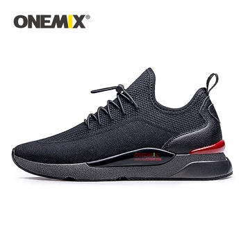 ONEMIX Men Flat Shoes Air Cushion Running Shoes Light Casual Shoes Breathable Mesh Upper Trail Trainers
ONEMIX Men Flat Shoes Air Cushion Running Shoes Light Casual Shoes Breathable Mesh Upper Trail Trainers