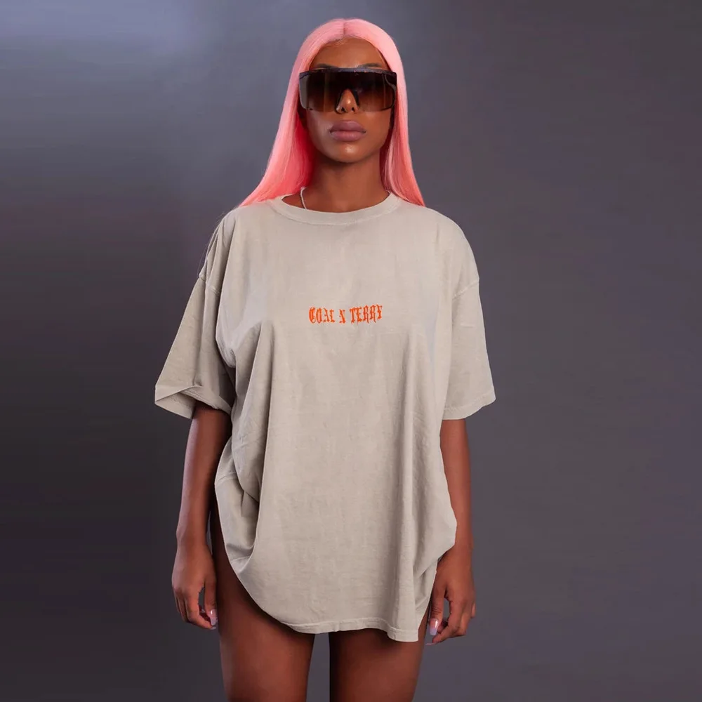 Summer Vintage Letter Printed Oversized T Shirt Women Tops O Neck Short Sleeve T-Shirt Female Streetwear Loose Tee Shirt 
Summer Vintage Letter Printed Oversized T Shirt Women Tops O Neck Short Sleeve T-Shirt Female Streetwear Loose Tee Shirt
