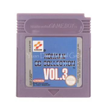 For Nintendo GBC Video Game Cartridge Console Card Konami GB Collection VOL.3 English Language Version
For Nintendo GBC Video Game Cartridge Console Card Konami GB Collection VOL.3 English Language Version
