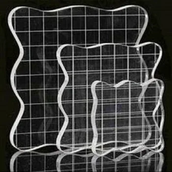 3pcs/pack Acrylic Stamp Blocks Set with Grid Transparent Clear Acrylic Block Pad for Scrapbooking Crafts Making Stamping Process
3pcs/pack Acrylic Stamp Blocks Set with Grid Transparent Clear Acrylic Block Pad for Scrapbooking Crafts Making Stamping Process