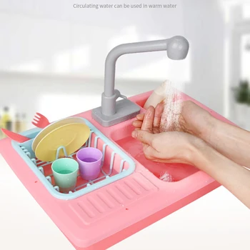 Kid Kitchen Toy Set Simulated Electric Dishwasher Pretend Table Play Plastic Cartoon Safe Cute House Toys for Children Girl Gift
Kid Kitchen Toy Set Simulated Electric Dishwasher Pretend Table Play Plastic Cartoon Safe Cute House Toys for Children Girl Gift