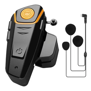 BT-S2 Motorcycle Helmet Intercom Bluetooth Headset (Waterproof/Handsfree/Stereo Music/FM Radio/GPS/MP3) Soft Microphone
BT-S2 Motorcycle Helmet Intercom Bluetooth Headset (Waterproof/Handsfree/Stereo Music/FM Radio/GPS/MP3) Soft Microphone