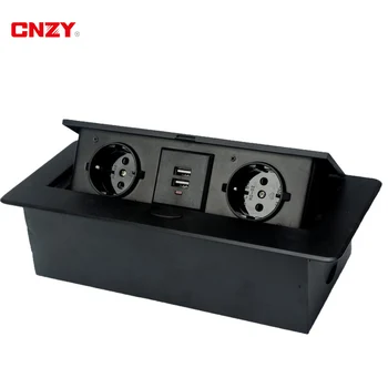 European standard hidden desk socket 2 way power socket modular combination power socket 2USB conference table socket ground plu
European standard hidden desk socket 2 way power socket modular combination power socket 2USB conference table socket ground plu