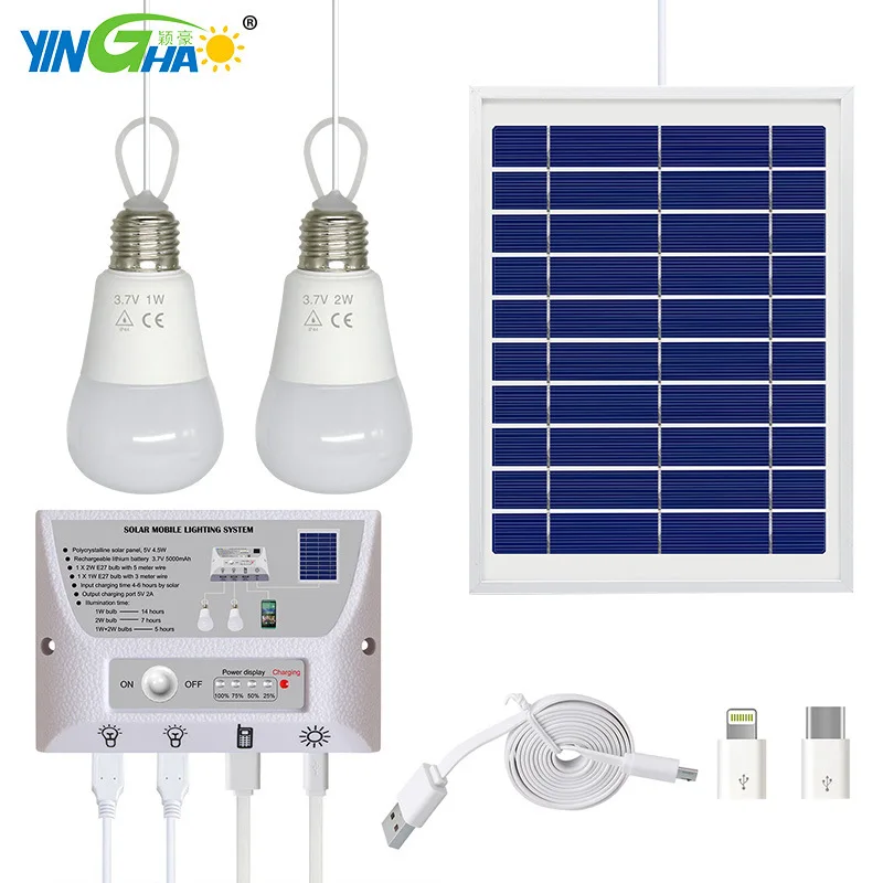 Solar Lamp Amazon Photovoltaic Power Generation Mobile Power Mobile Phone Charging Portable Solar System
Solar Lamp Amazon Photovoltaic Power Generation Mobile Power Mobile Phone Charging Portable Solar System