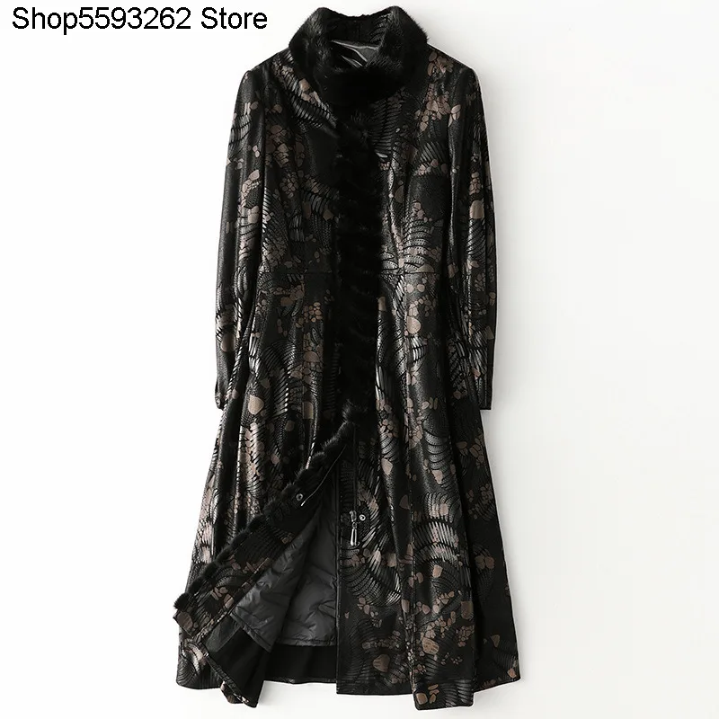Long Term Yes Goods 2020 Season Mink Mao Collar Coat Lady Sheep Leather Genuine Leather Down Coat
Long Term Yes Goods 2020 Season Mink Mao Collar Coat Lady Sheep Leather Genuine Leather Down Coat