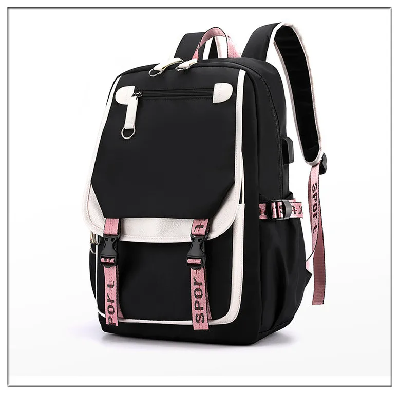 Waliicorners Kids School Backpack for Girls Style Black Pink Cute Backpack Schoolbag Kawaii Backpacks for Teenage Girls Gift 25 Hcb94a8de8c7f4a33b5b38401355c81a6f