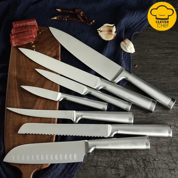6'' 7'' 8'' Full Stainless Steel Kitchen Sharp Boning Knife Kitchen Accessories Japanese Chef Knives Fish Fillet Knife Cleaver 
6'' 7'' 8'' Full Stainless Steel Kitchen Sharp Boning Knife Kitchen Accessories Japanese Chef Knives Fish Fillet Knife Cleaver
