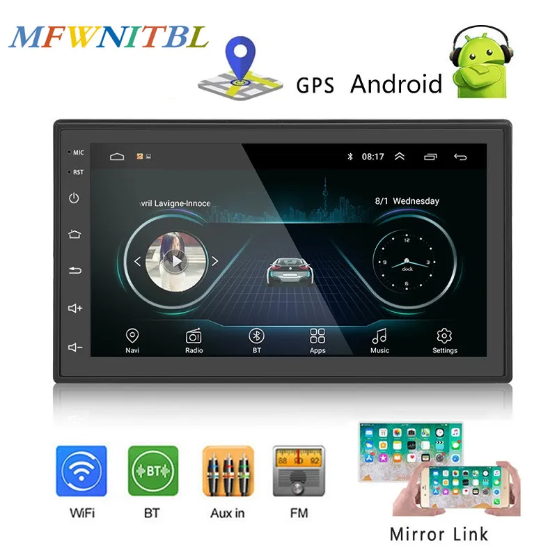 LTBFM Car Multimedia Player Andriod GPS Navigation 2DIN HD Autoradio WiFi USB FM 2 Din 7" Car Audio Radio Stereo Backup Monitor
LTBFM Car Multimedia Player Andriod GPS Navigation 2DIN HD Autoradio WiFi USB FM 2 Din 7" Car Audio Radio Stereo Backup Monitor