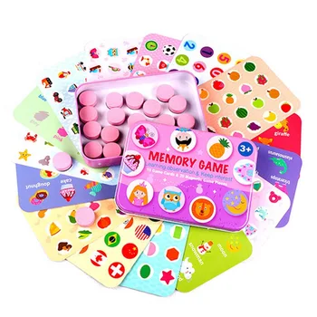 Kids party game Wooden Memory Match Stick Chess Game Fun Block Board Game Educational Color Cognitive Ability Toy for Children
Kids party game Wooden Memory Match Stick Chess Game Fun Block Board Game Educational Color Cognitive Ability Toy for Children