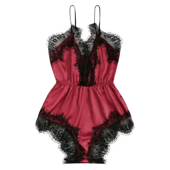 pajamas for women New Fashion Sexy Style Lace Bodysuit Jumpsuit Lace Satin Silk Sleepwear Lingerie Underwear jumpsuit women 
pajamas for women New Fashion Sexy Style Lace Bodysuit Jumpsuit Lace Satin Silk Sleepwear Lingerie Underwear jumpsuit women
