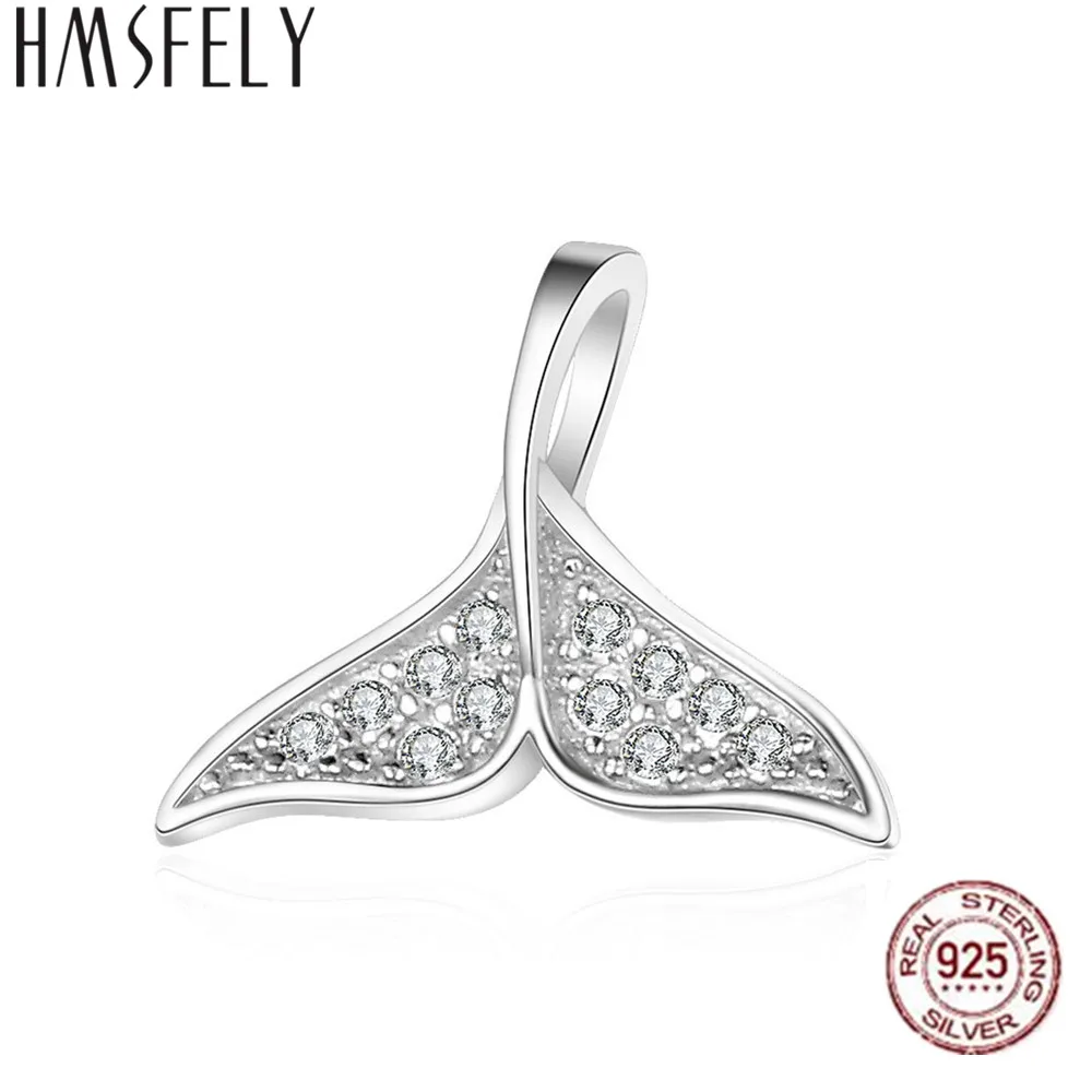 HMSFELY 925 Sterling Silver Charm Mermaid Pendant For DIY Women Charms Bracelets Necklace Jewelry Making Whale Tail Accessories
HMSFELY 925 Sterling Silver Charm Mermaid Pendant For DIY Women Charms Bracelets Necklace Jewelry Making Whale Tail Accessories
