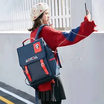 bags for women Backpack female storage bag outdoor travel USB computer
bags for women Backpack female storage bag outdoor travel USB computer