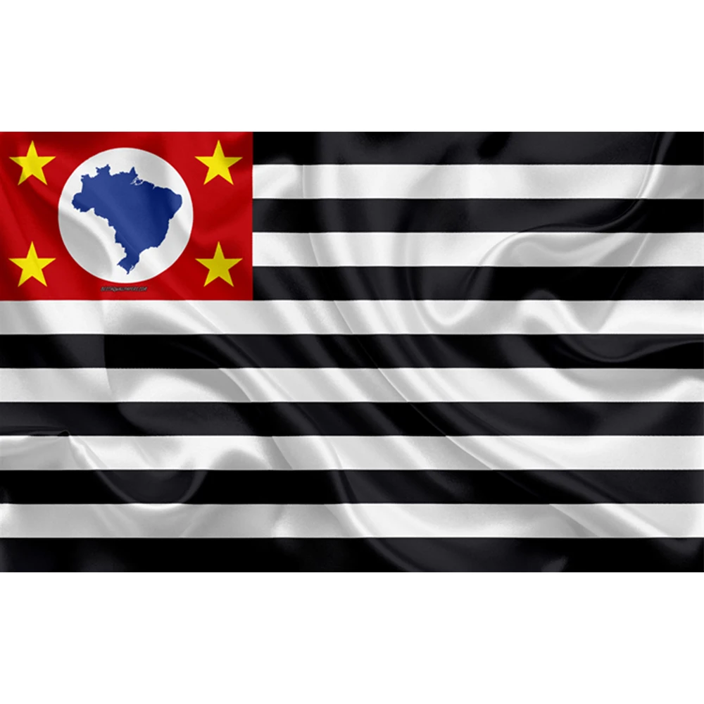 Brazil state of Sao Paulo Flag 150X90CM banner 3x5 FT 100D Polyester brass grommets custom printed flag, Free Shipping
Brazil state of Sao Paulo Flag 150X90CM banner 3x5 FT 100D Polyester brass grommets custom printed flag, Free Shipping