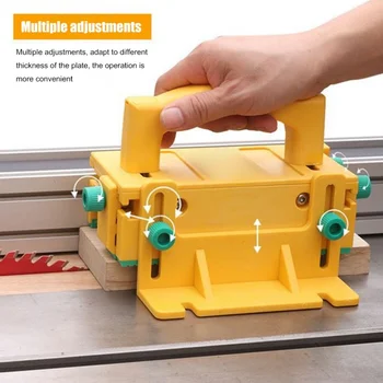 Woodworking Tool Ergonomic Safety Push Block Practical Table Router Parts Durable Oblique Straight ABS Wood Saw
Woodworking Tool Ergonomic Safety Push Block Practical Table Router Parts Durable Oblique Straight ABS Wood Saw