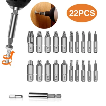 22pcs High Hardness HSS 4241 Damaged Screw Extractor Set for Broken Screw Broken Bolt Extractor Screw Remover Kits
22pcs High Hardness HSS 4241 Damaged Screw Extractor Set for Broken Screw Broken Bolt Extractor Screw Remover Kits