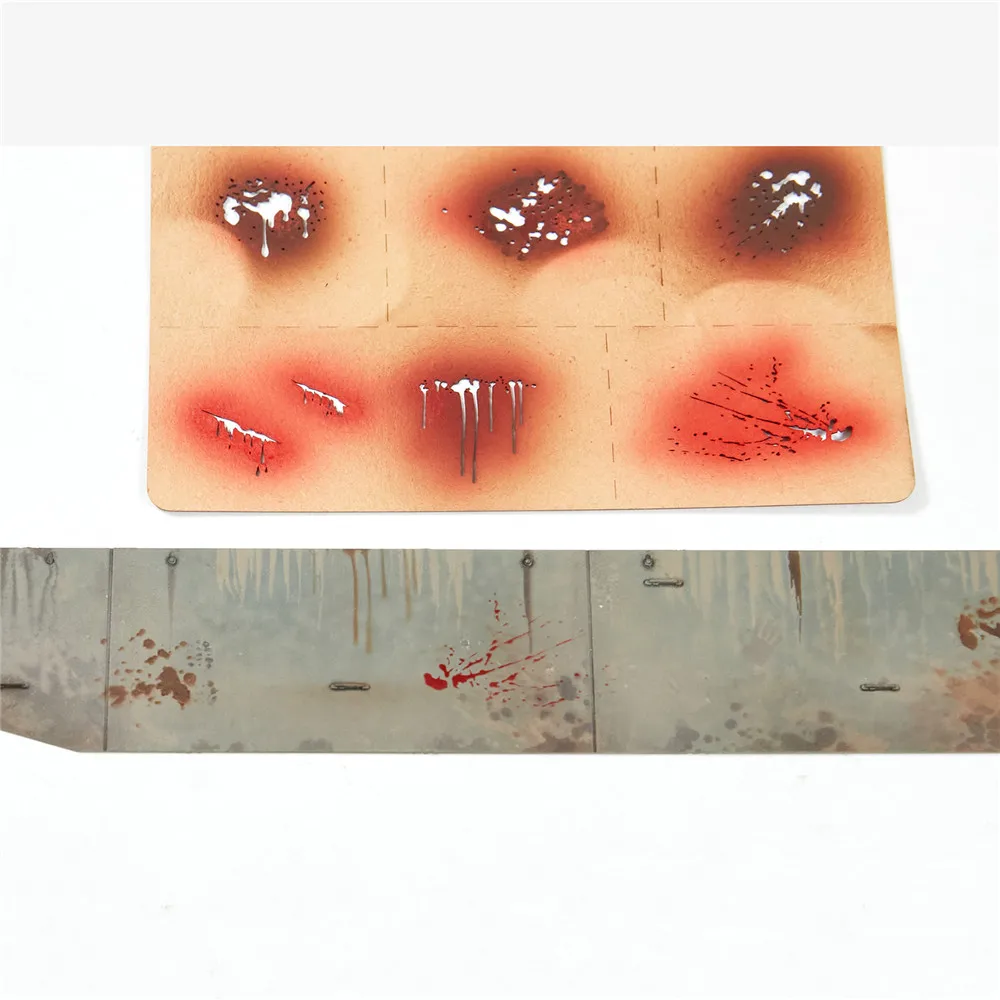 Splashes Effects Airbrush Stencils Mould Tools for 1/35 1/48 1/72 Scale Model Modification DIY Decoration Parts
Splashes Effects Airbrush Stencils Mould Tools for 1/35 1/48 1/72 Scale Model Modification DIY Decoration Parts