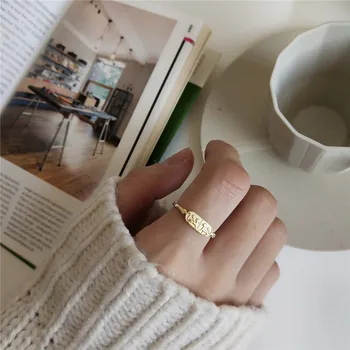 RUIYI Real 925 Sterling Silver Women Nordic Style Simple Animal Pattern Cute Rings Girls 18K Gold Super Mini Niche Open Rings
RUIYI Real 925 Sterling Silver Women Nordic Style Simple Animal Pattern Cute Rings Girls 18K Gold Super Mini Niche Open Rings