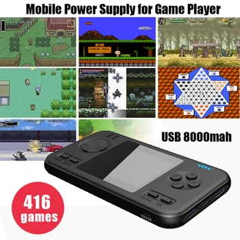 2.8 Inch HD IPS Screen 8000mAh Power Bank Handheld Portable Game Console Dual USB 416 free games Gamepad
2.8 Inch HD IPS Screen 8000mAh Power Bank Handheld Portable Game Console Dual USB 416 free games Gamepad