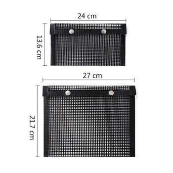 Non-Stick Grilling Mesh Bag Reusable BBQ Net Bake Bag High Temperature Resistant Barbecue Bag For Electric Gas Charcoal Grill
Non-Stick Grilling Mesh Bag Reusable BBQ Net Bake Bag High Temperature Resistant Barbecue Bag For Electric Gas Charcoal Grill