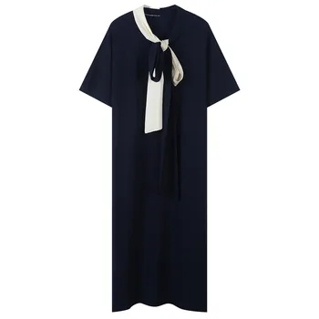 2020 Vintage Bow Tie Knitted Women Dress Elegant Short Sleeve Female Party Dress Straight Ladies Summer Office Dress Vestidos 
2020 Vintage Bow Tie Knitted Women Dress Elegant Short Sleeve Female Party Dress Straight Ladies Summer Office Dress Vestidos