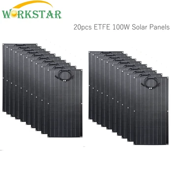 Ship From Spain 100w Flexible Solar Panels 20pcs ETFE Solar Module Charger Monocrystalline Silicon Solar 100w Solar Charge
Ship From Spain 100w Flexible Solar Panels 20pcs ETFE Solar Module Charger Monocrystalline Silicon Solar 100w Solar Charge