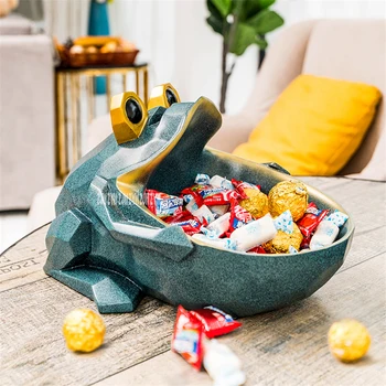 XR-266 Living Room Entrance Desktop Tea Table Creative Resin Animal Frog Statue Key Candy Snack Storage Ornament Dish Plate
XR-266 Living Room Entrance Desktop Tea Table Creative Resin Animal Frog Statue Key Candy Snack Storage Ornament Dish Plate